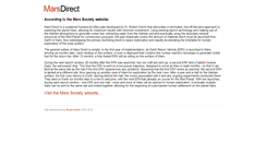 Desktop Screenshot of marsdirect.com